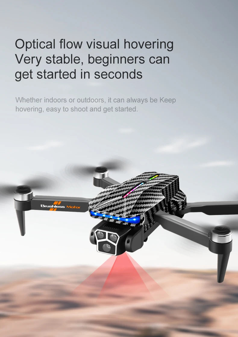D9 Brushless 4K Drone with EIS