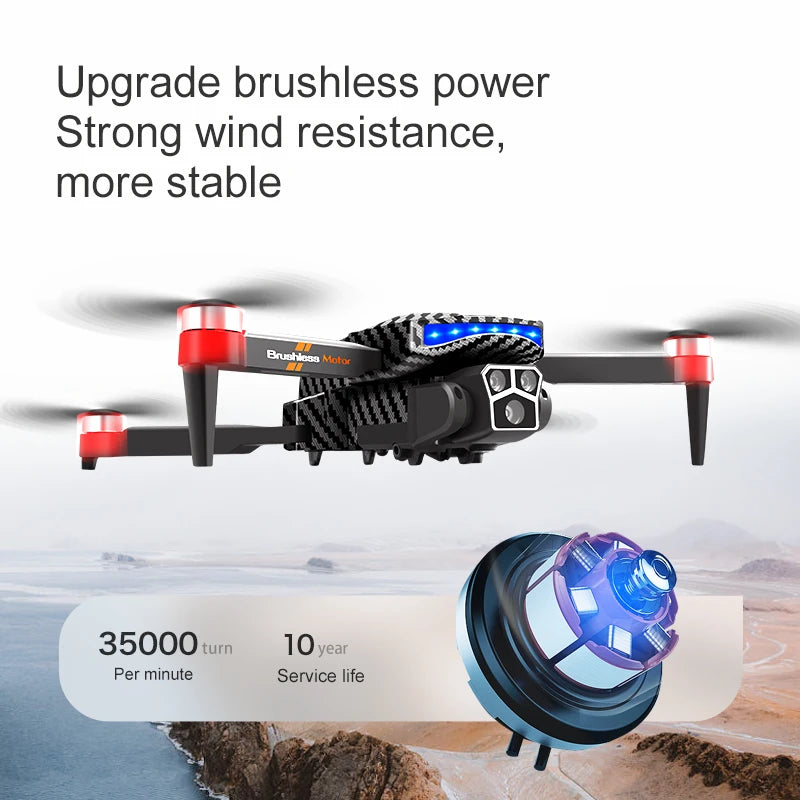 D9 Brushless 4K Drone with EIS