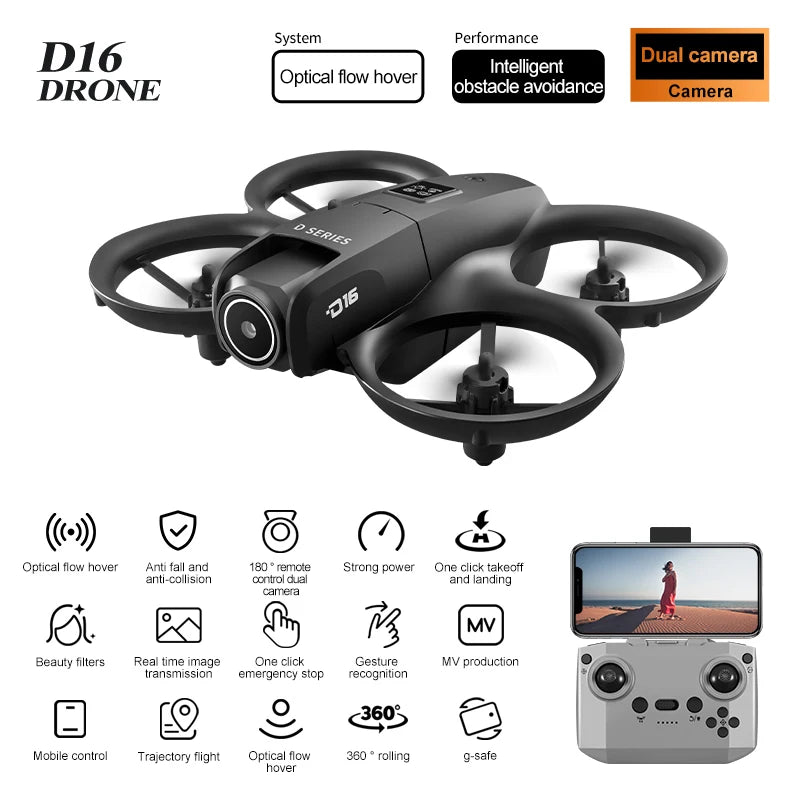Xiaomi D16 Mini 8K Dual Camera Drone