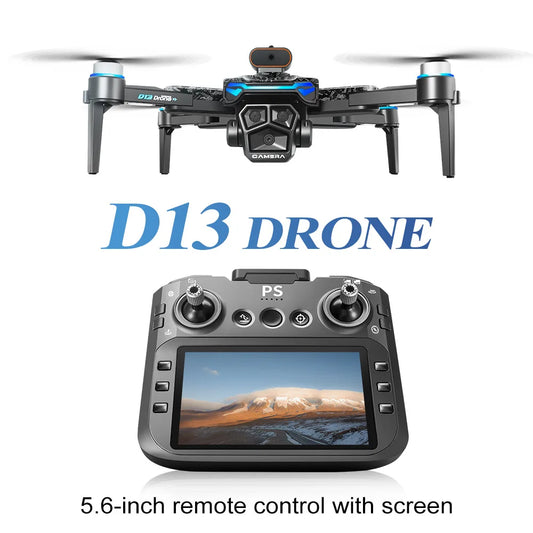 D13 Drone with 5.6" Screen & Obstacle Avoidance