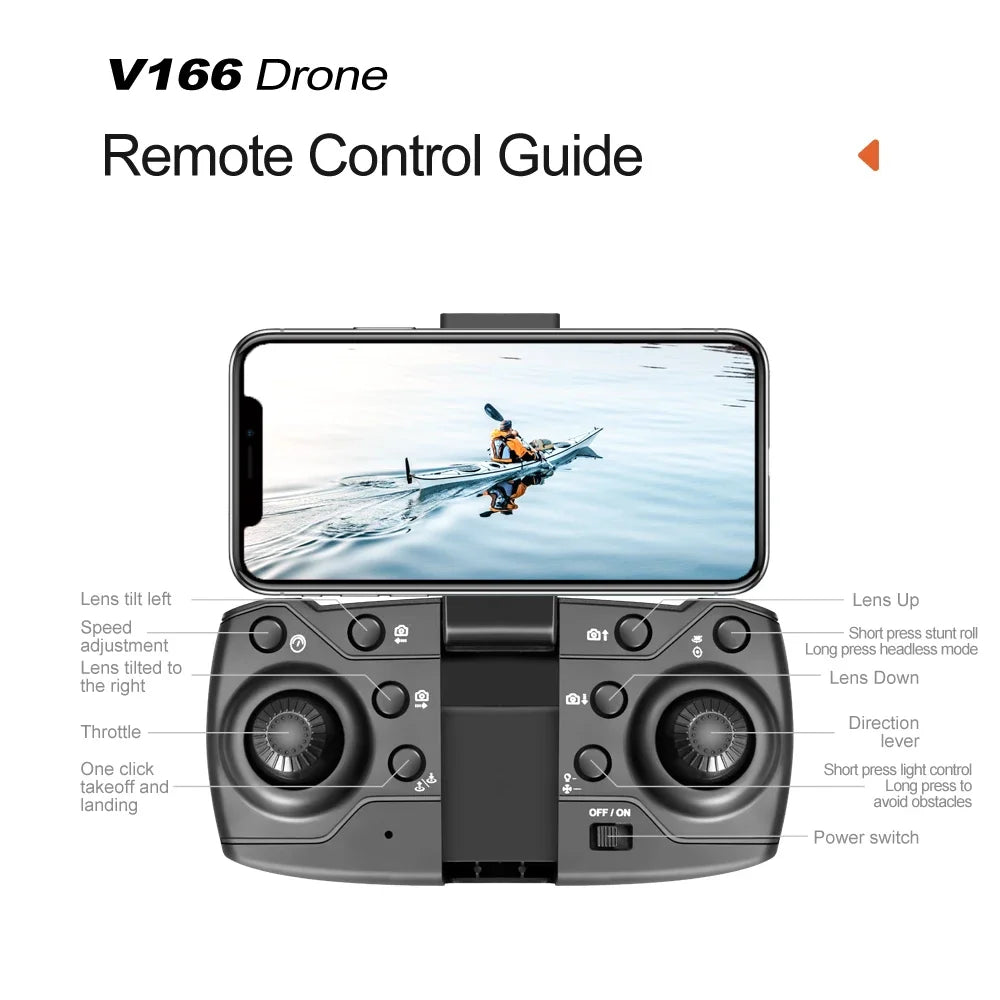 V166 Mini 8K FPV Drone