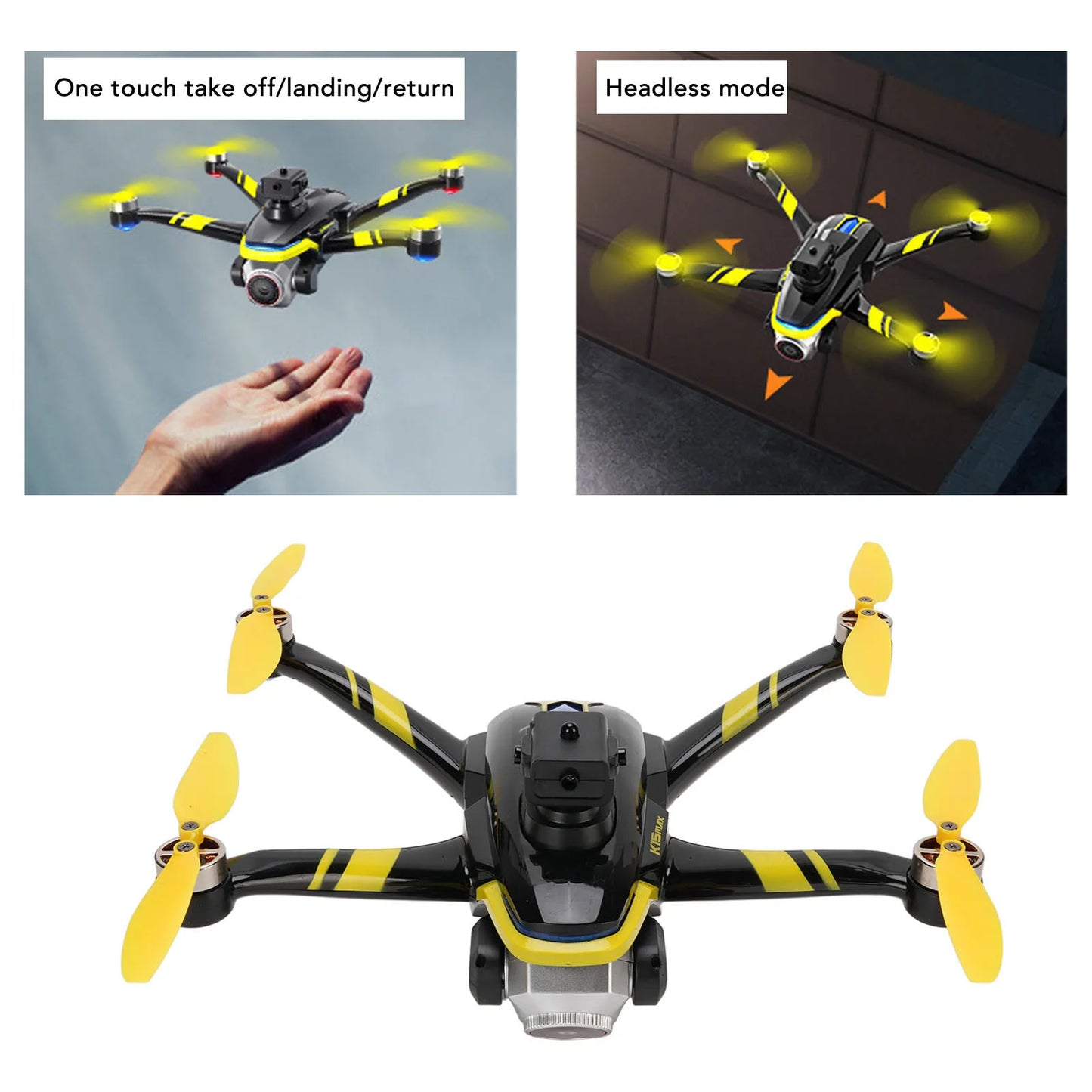 Brushless Camera Drone with Obstacle Avoidance