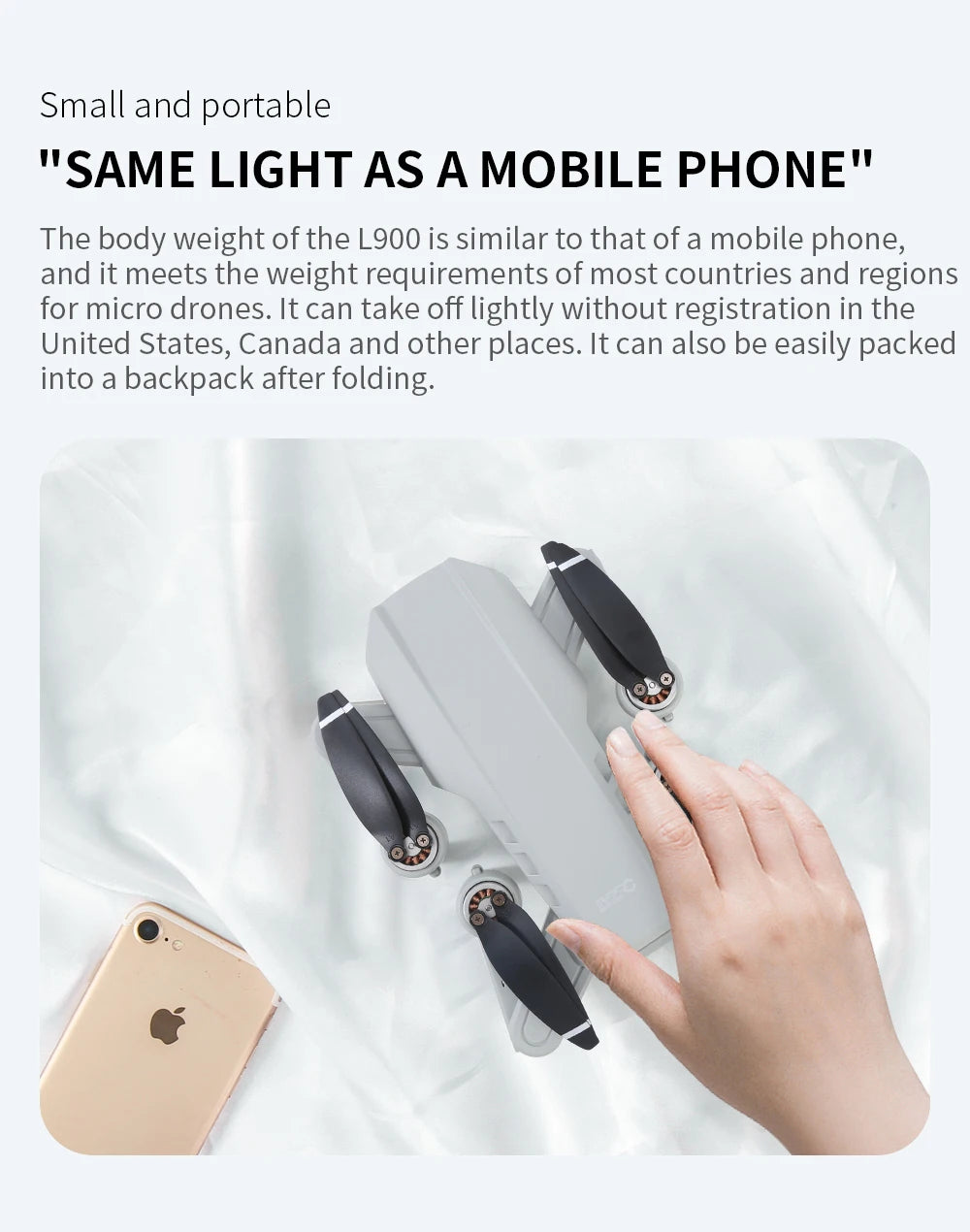 L900 Pro 4K Dual Camera Drone