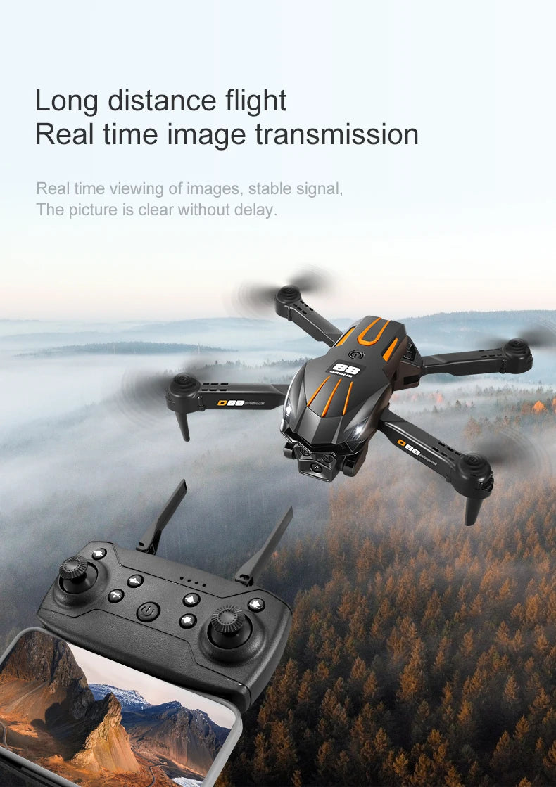 Lenovo D88 8K Dual Camera Drone