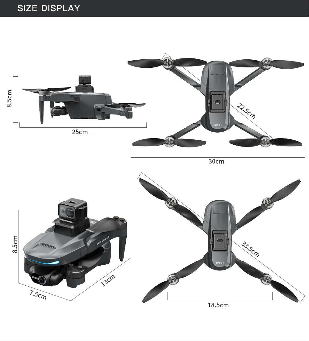 L200 Pro Max 4K GPS Drone
