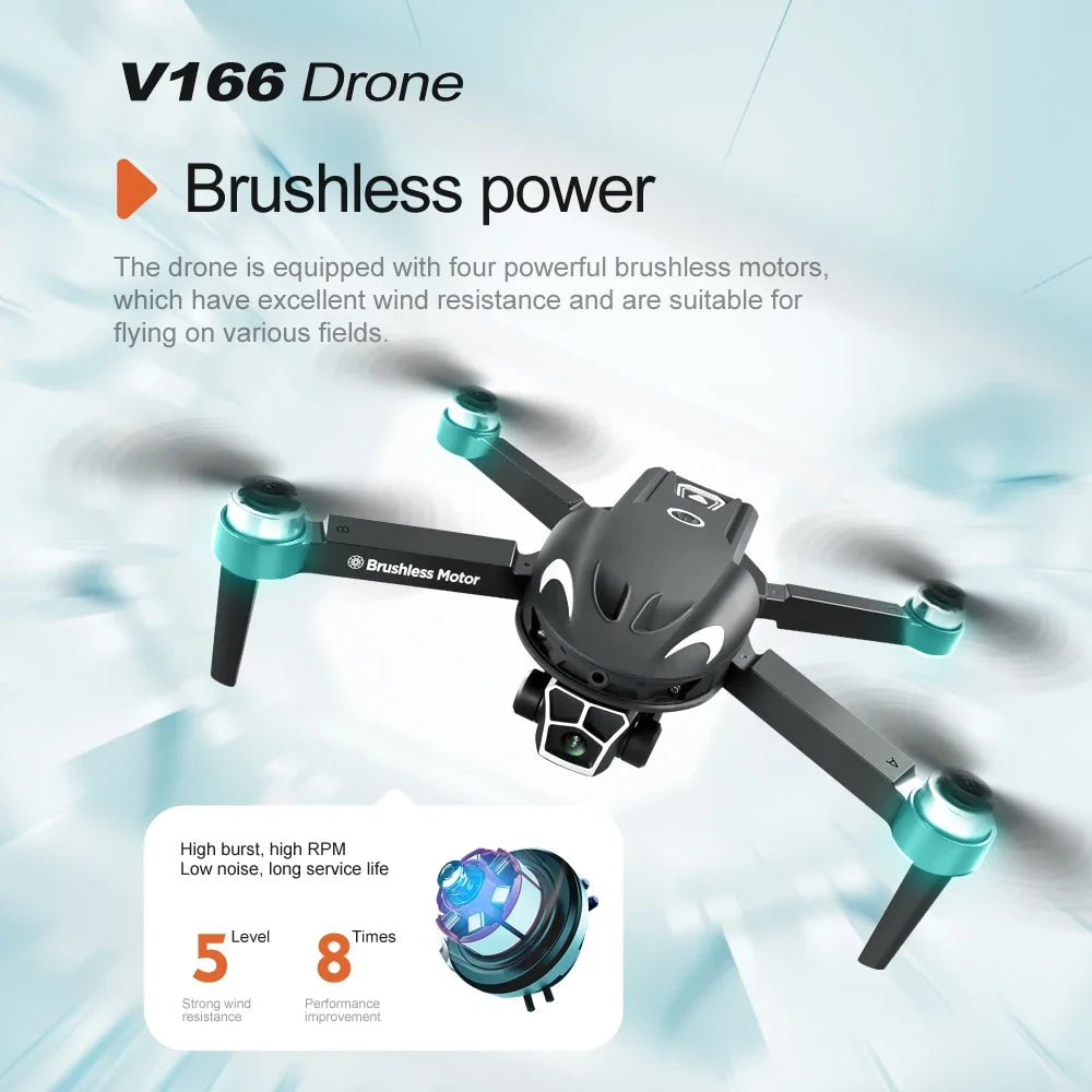 V166 Mini 8K FPV Drone