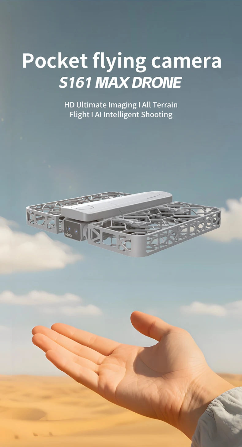 S161 Dual Camera Obstacle Avoidance Drone