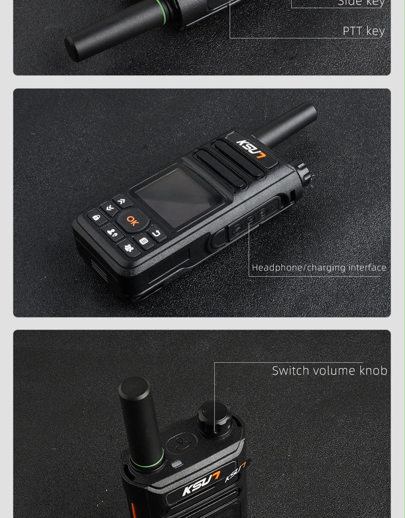 KSUT ZL18 4G POC Walkie Talkie
