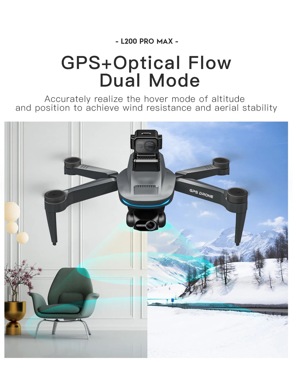 L200 Pro Max 4K GPS Drone