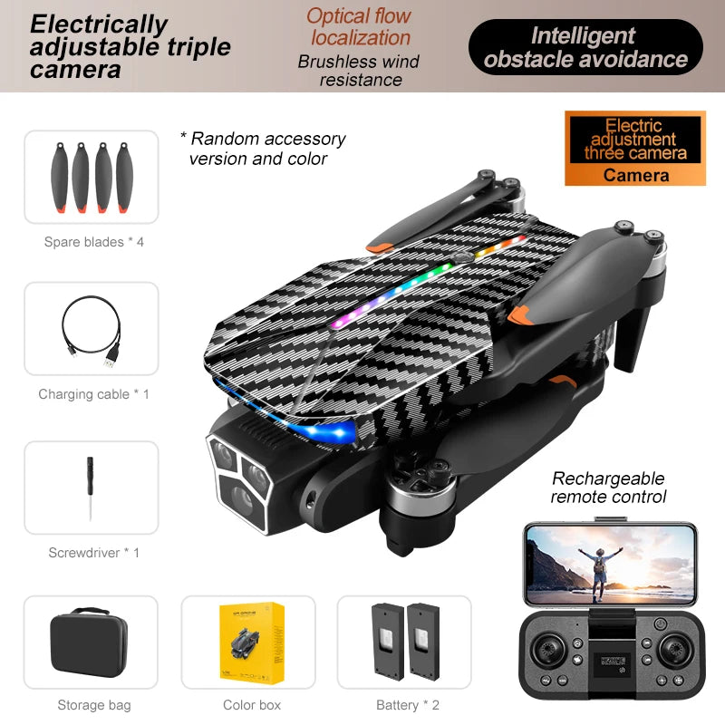 D9 Brushless 4K Drone with EIS