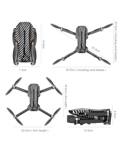 D9 Brushless 4K Drone with EIS