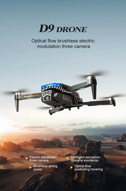 D9 Brushless 4K Drone with EIS