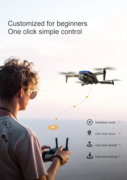 D9 Brushless 4K Drone with EIS