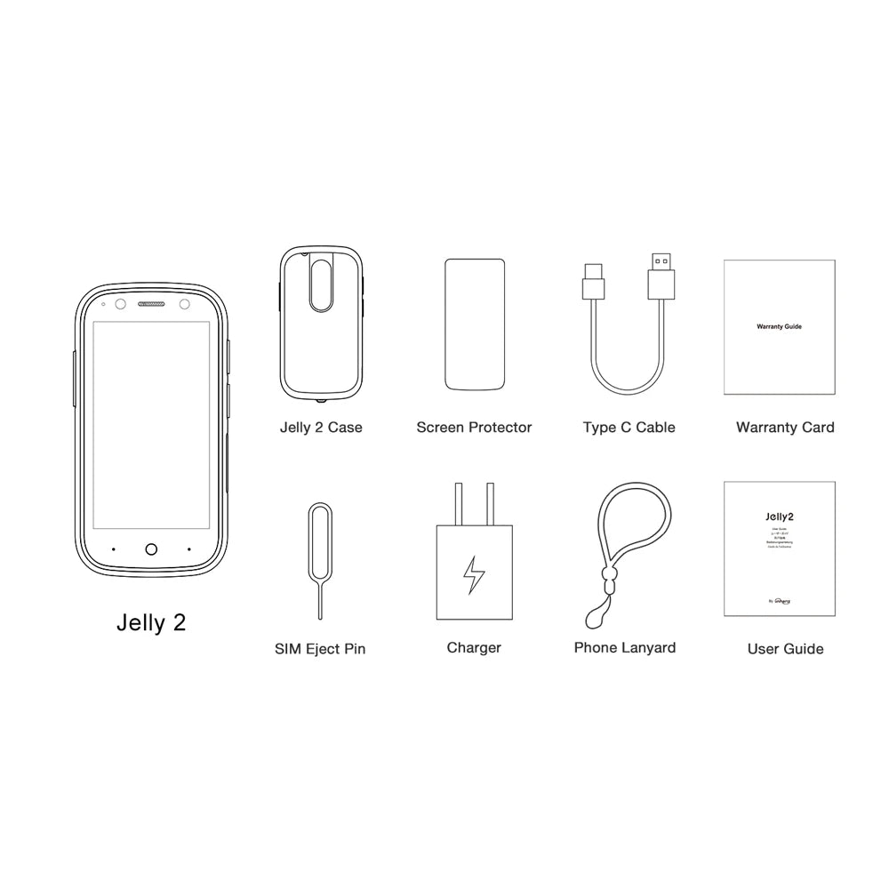 Unihertz Jelly 2 Mini Android Phone