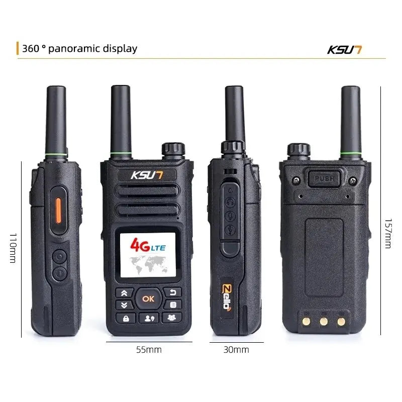 KSUT ZL18 4G POC Walkie Talkie