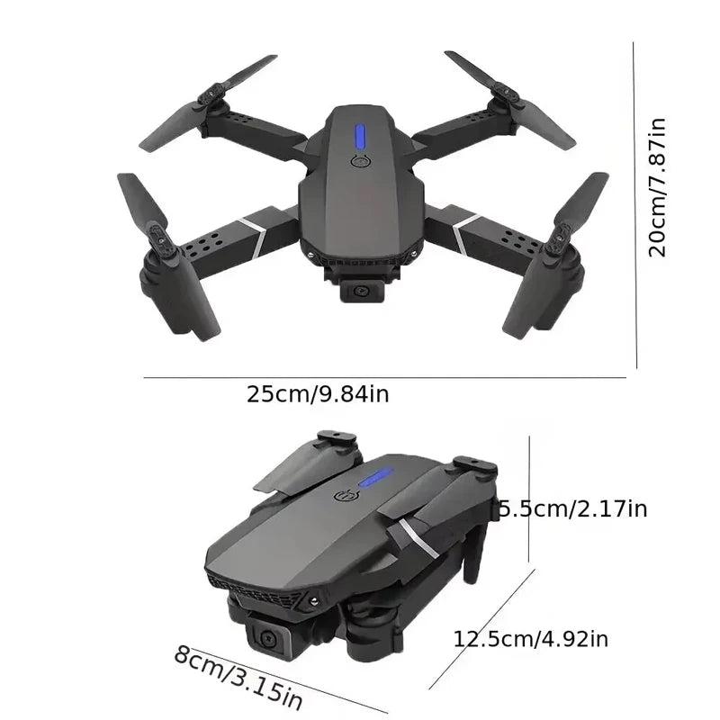 Foldable Wings Dual Camera Drone