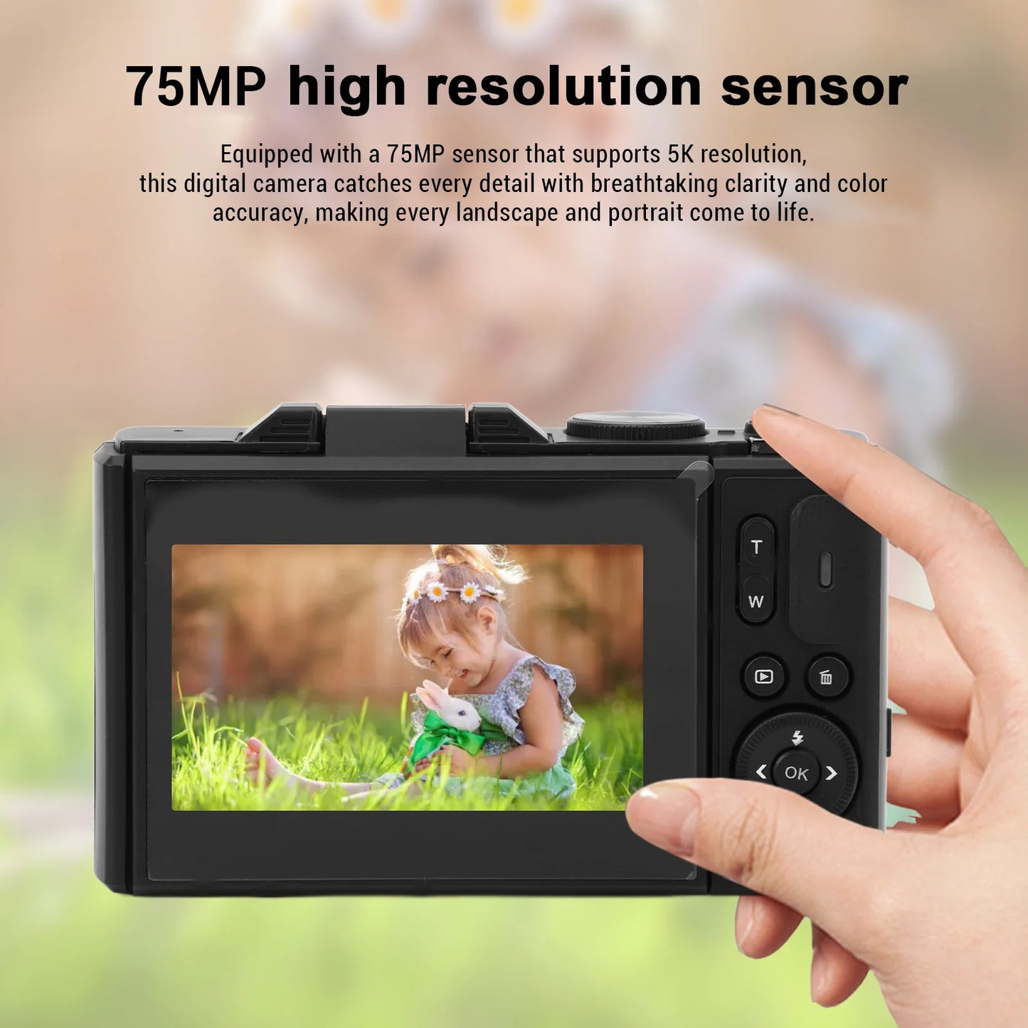 18X Zoom Mirrorless Digital Camera