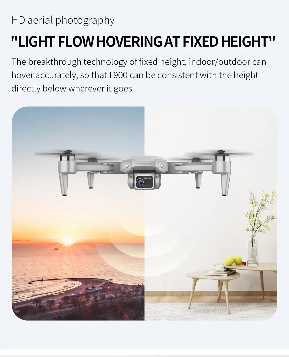 L900 Pro 4K Dual Camera Drone
