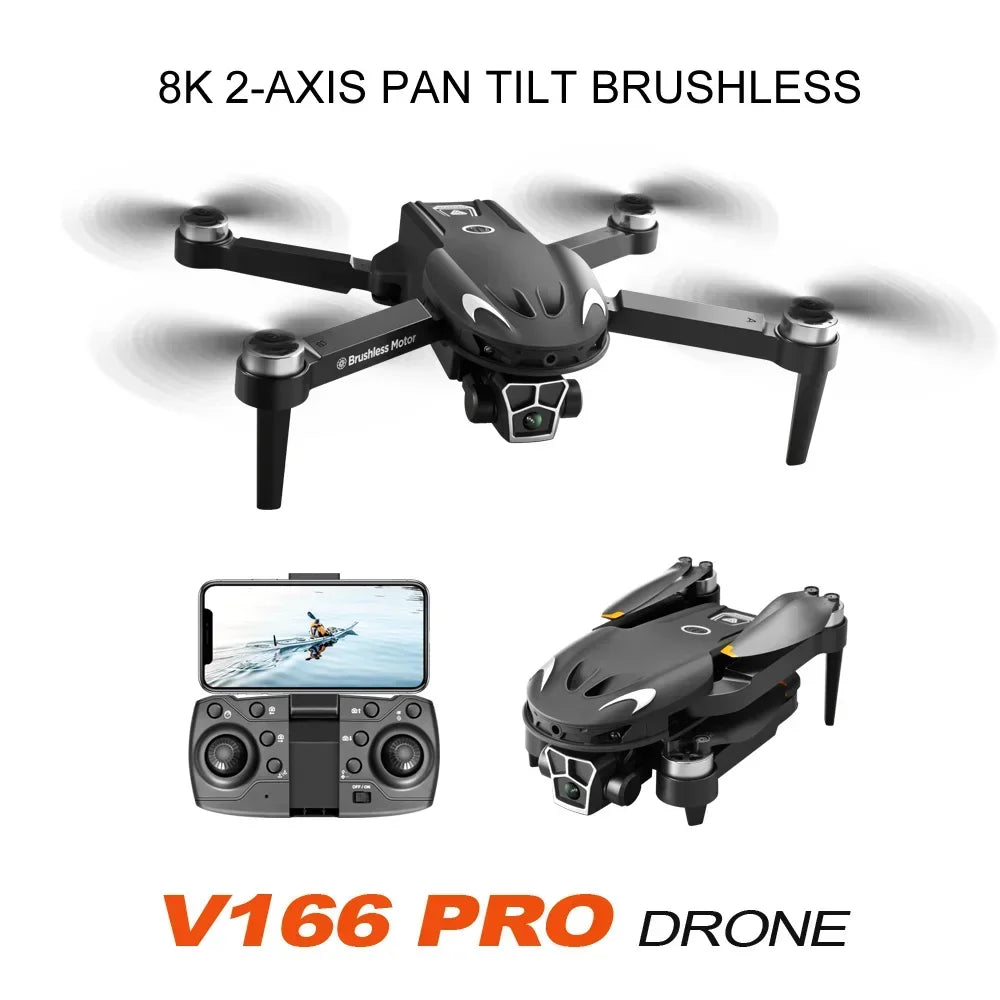 V166 Mini 8K FPV Drone