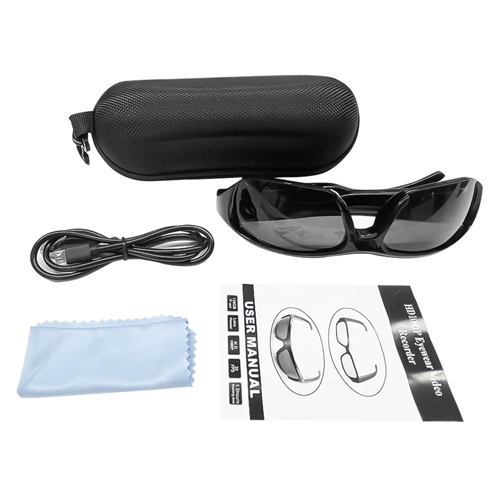 HD 1080P Glasses Mini Camera