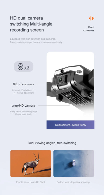 G6 8K Dual-Camera GPS Drone