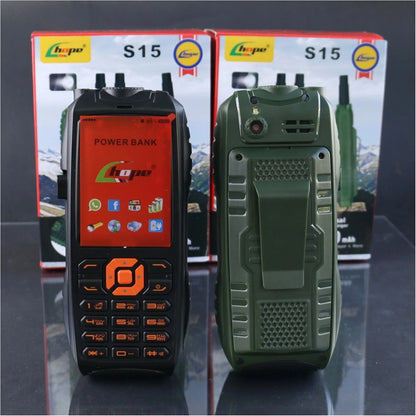 Military Rugged Triple SIM Feature Phone