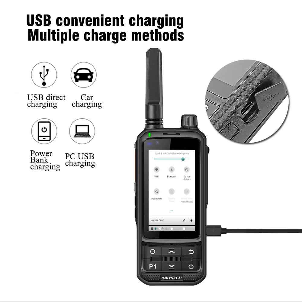 ANYSECU A970S 4G Android Network Radio
