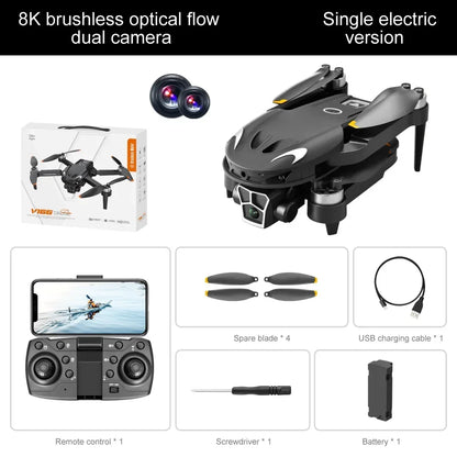 V166 Mini 8K FPV Drone