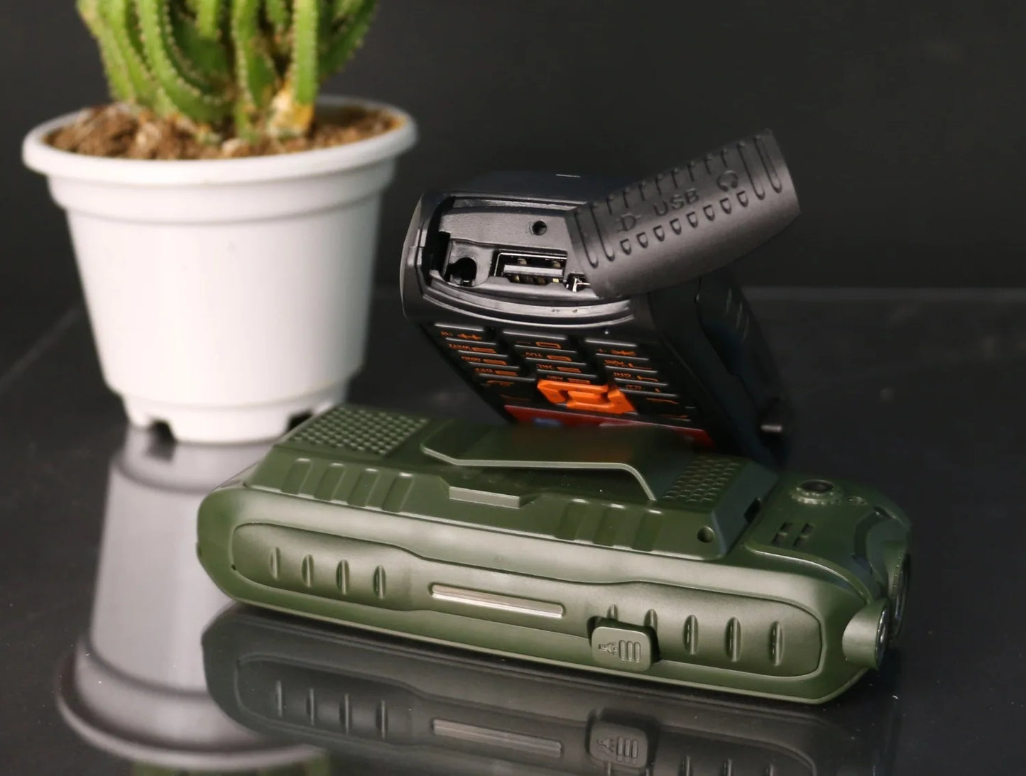 Military Rugged Triple SIM Feature Phone