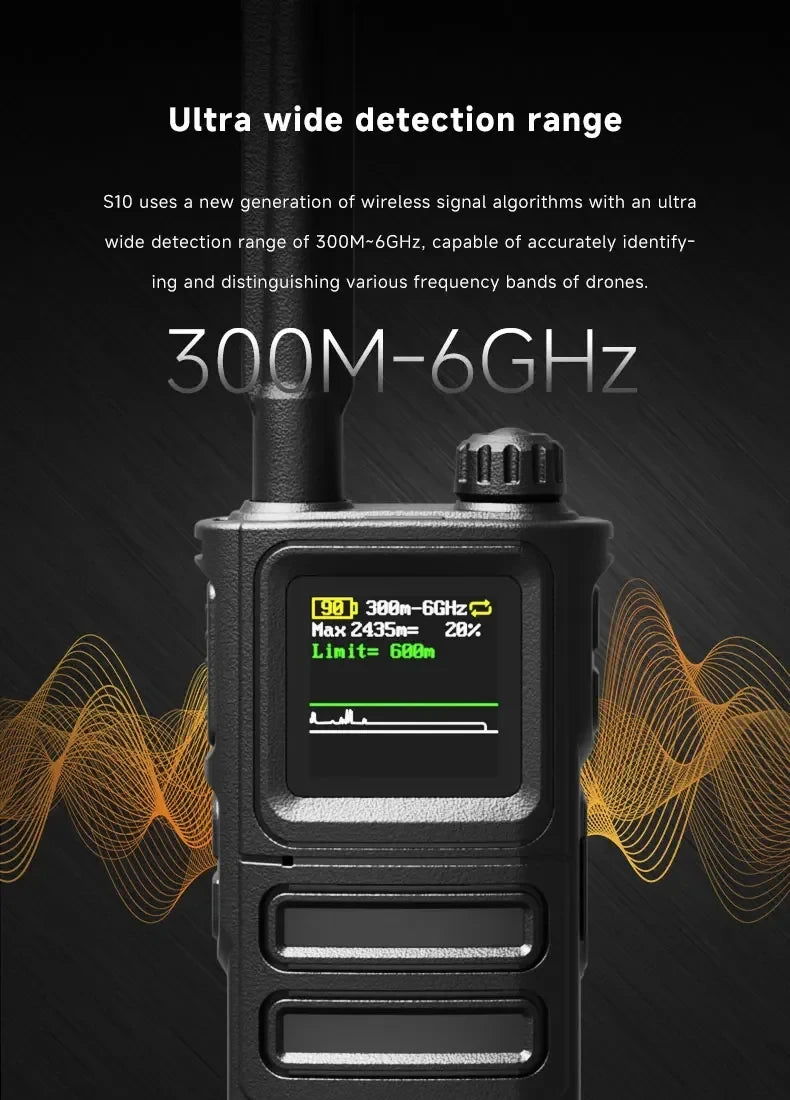 Handheld Drone Frequency Detector