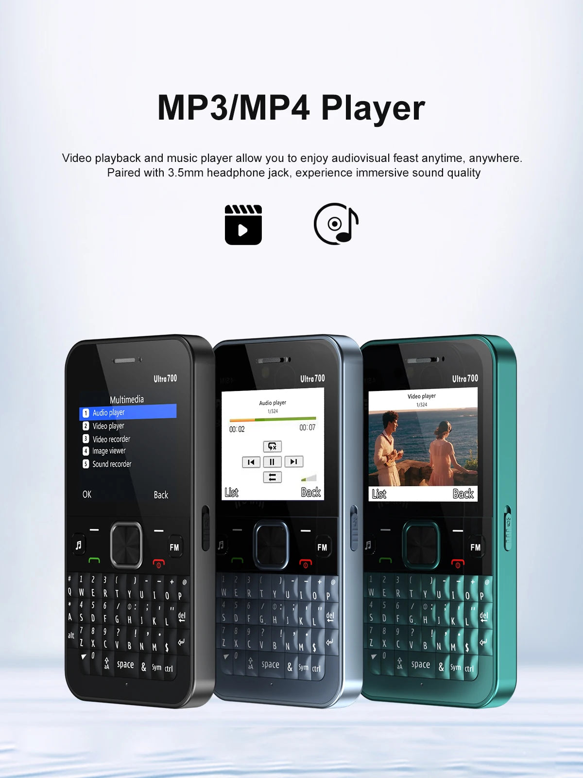 SERVO Ultra700 QWERTY Mobile Phone
