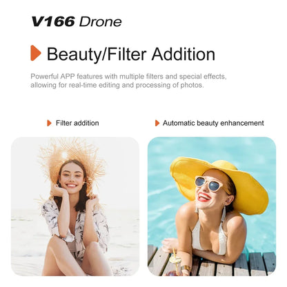 V166 Mini 8K FPV Drone