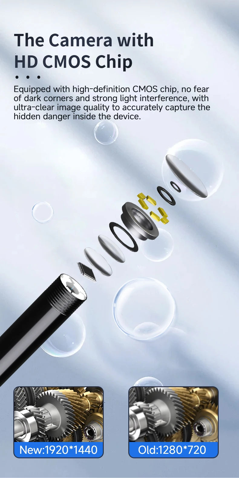 Dearsee 1920P Industrial Endoscope Camera