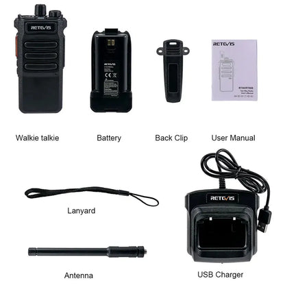 Retevis RT86 10W Long Range Walkie Talkie