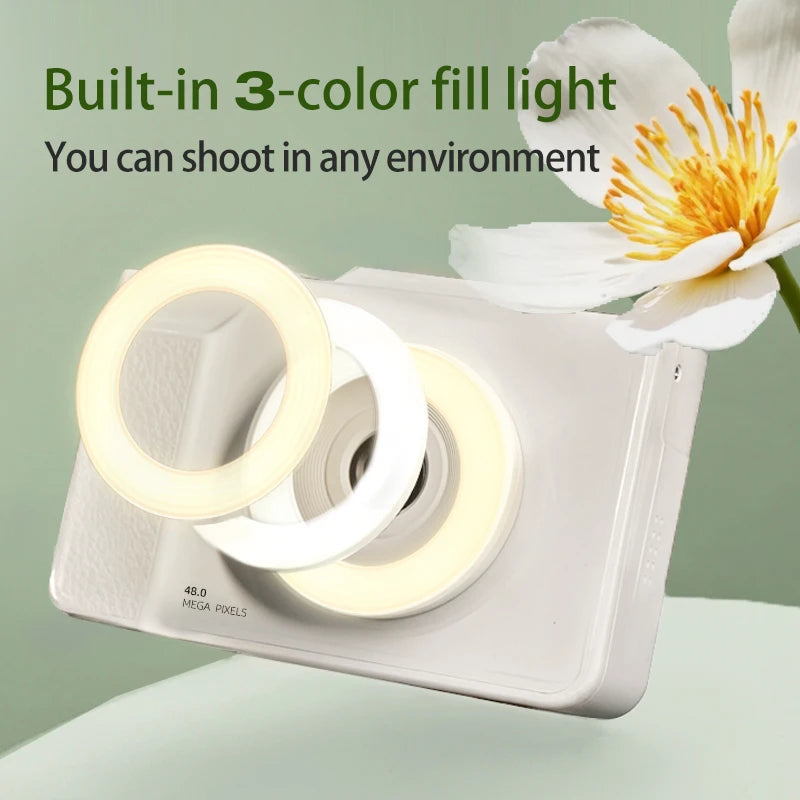 4K HD Flip Screen Digital Camera