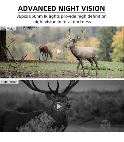 4K WiFi Solar Powered Trail Camera