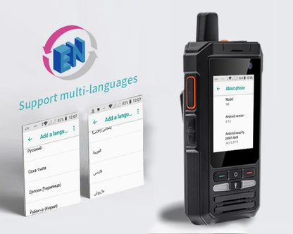 ANYSECU W8Pro 4G Android Network Radio Satellite Phone