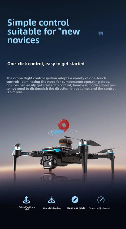 D13 Drone with 5.6" Screen & Obstacle Avoidance