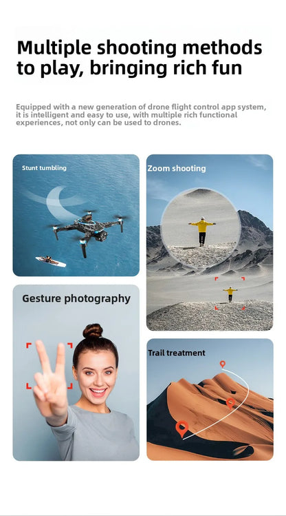 D13 Drone with 5.6" Screen & Obstacle Avoidance