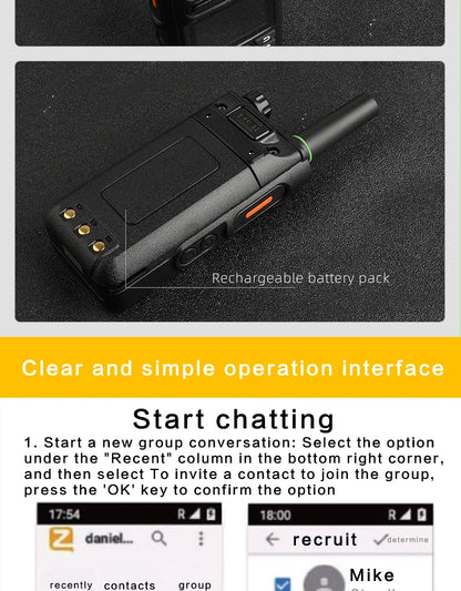 KSUT ZL18 4G POC Walkie Talkie