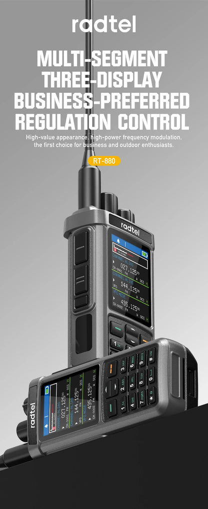Radtel RT-880G 10W APRS+GPS Ham Radio