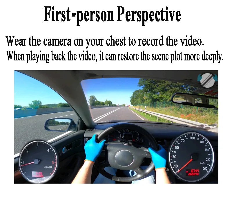 1080P Waterproof Motorcycle Helmet Camera