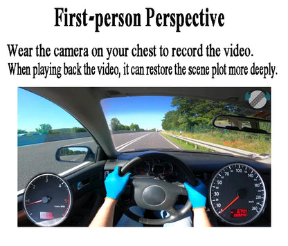 1080P Waterproof Motorcycle Helmet Camera