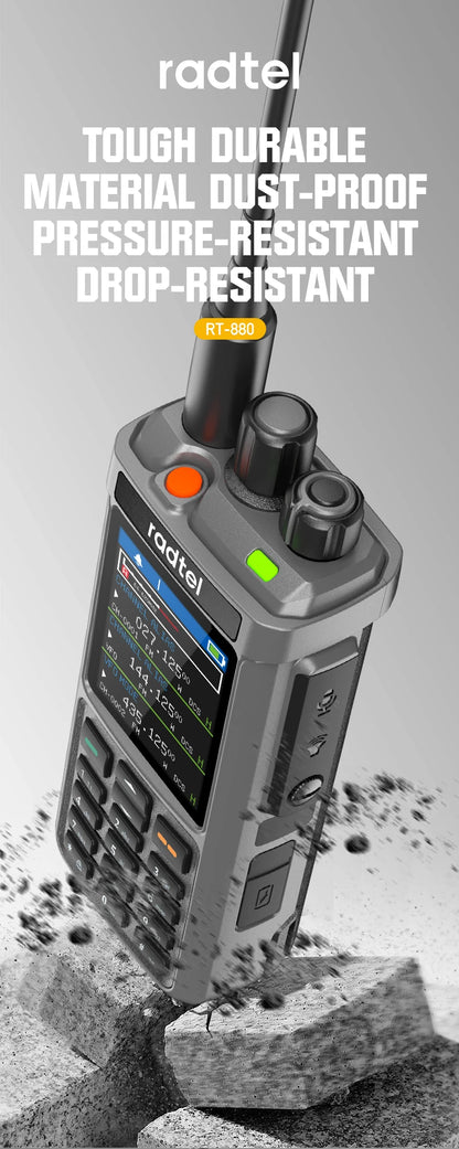 Radtel RT-880G 10W APRS+GPS Ham Radio
