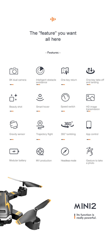 G6 8K Dual-Camera GPS Drone