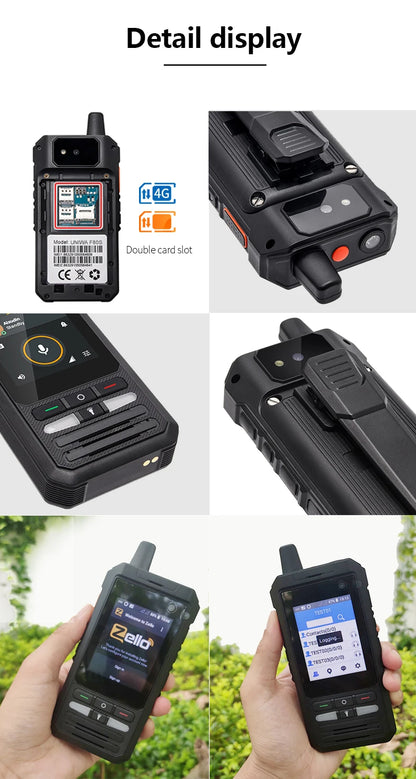 ANYSECU W8Pro 4G Android Network Radio Satellite Phone