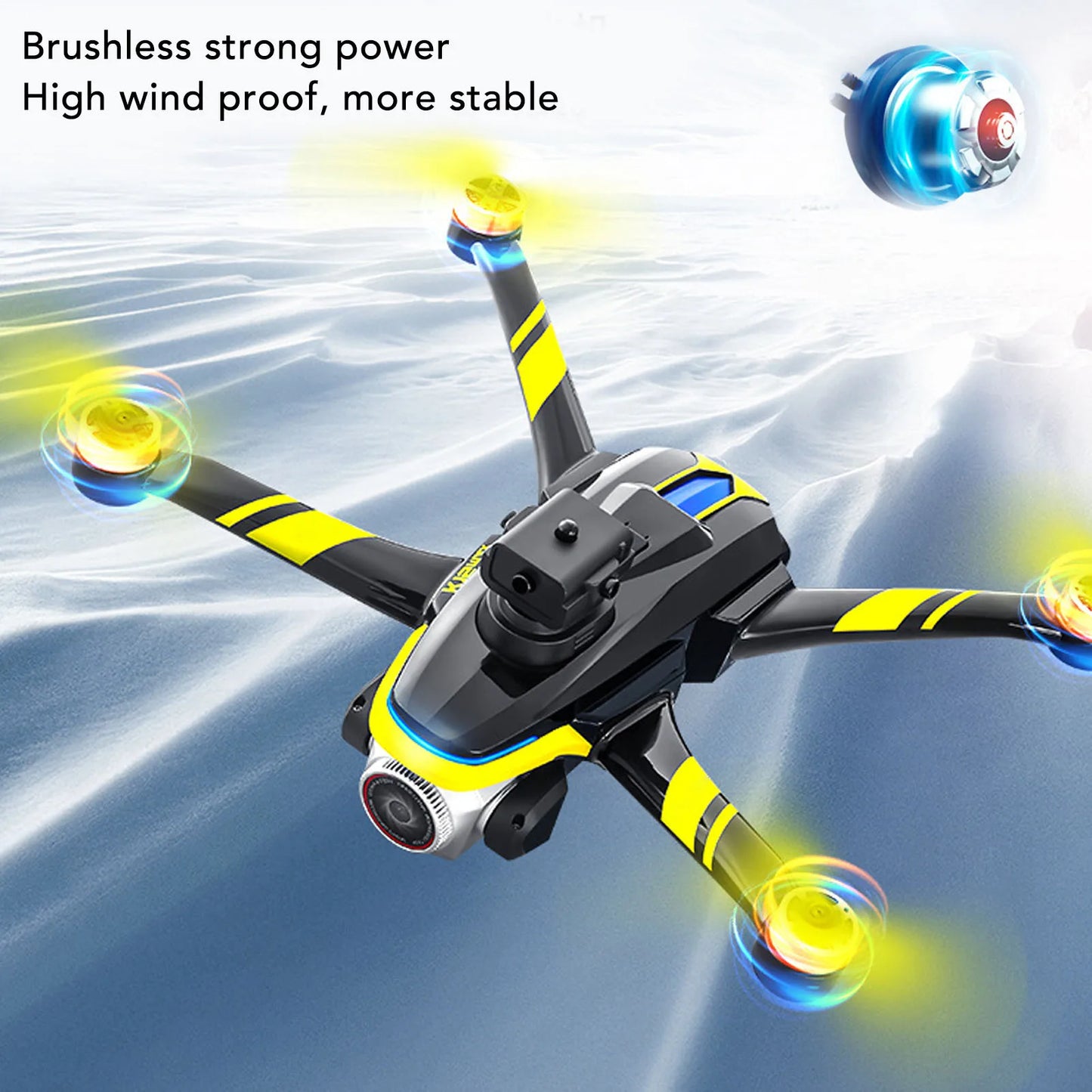 Brushless Camera Drone with Obstacle Avoidance