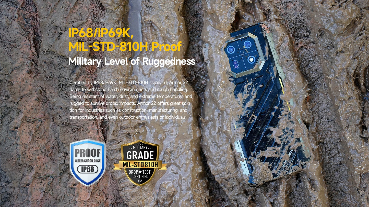 Ulefone Armor 22 Rugged 5G Smartphone