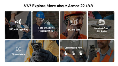 Ulefone Armor 22 Rugged 5G Smartphone