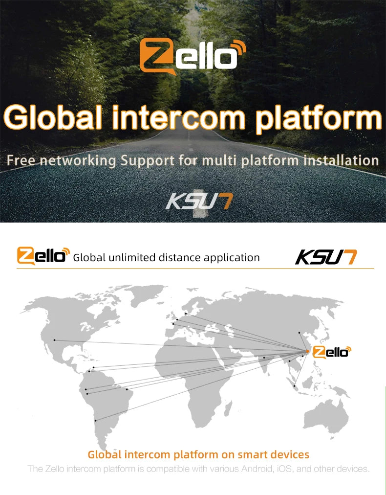KSUT ZL18 4G POC Walkie Talkie